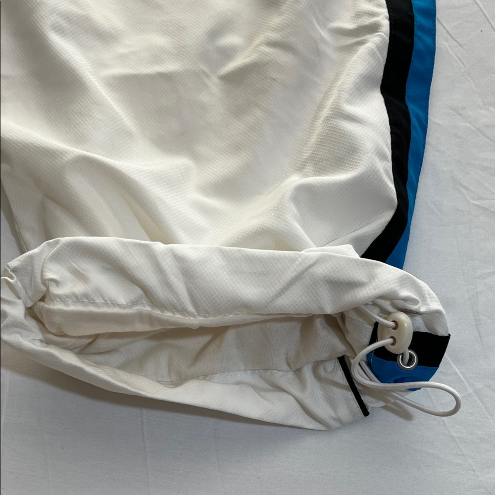 Lacoste White Joggers with Blue and Black Stripes - Picture 4 of 13